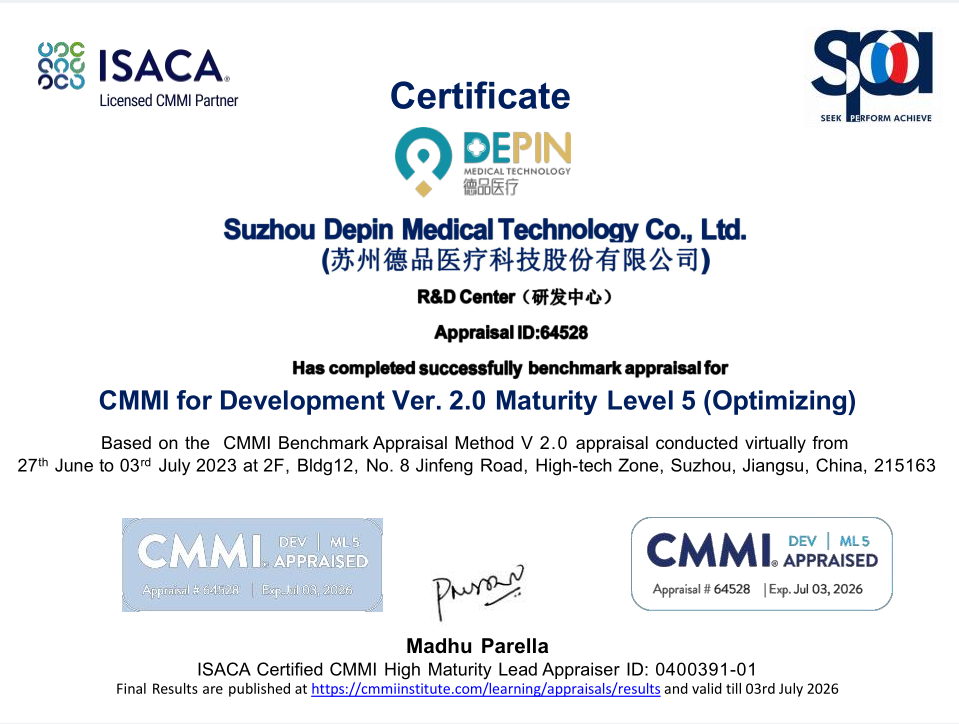 国际最高级别认可！球友会医疗通过软件成熟度CMMI5级认证